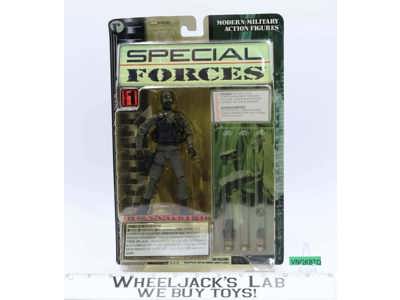 U.S. Navy Seal CQB Classified Special Forces ReSaurus Co. 2000 NEW 6" Figure