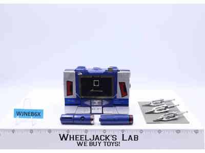 Soundwave 100% Complete DECK OPENS 1985 Vintage G1 Transformers Action Figure