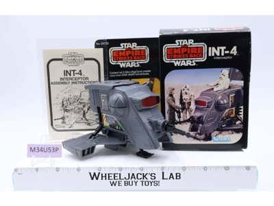 INT-4 Mini Rig Complete W/Box Star Wars ESB 1981 Kenner Action Figure Vehicle