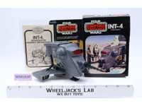 INT-4 Mini Rig Complete W/Box Star Wars ESB 1981 Kenner Action Figure Vehicle