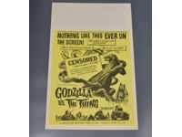 Godzilla vs The Thing 1964 Sci-fi/Horror Movie Poster 13x22