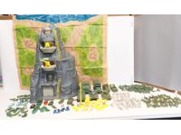 Navarone Mountain WWII Battleground Playset Toy Soldiers + Vehicles 1975 Marx