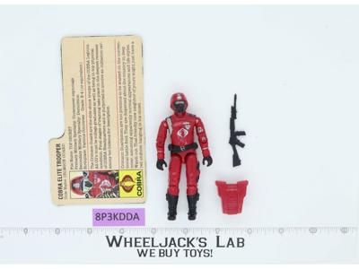 Crimson Guard V1 100% Complete G.I. Joe 1985 Hasbro Vintage Action Figure