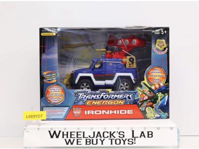 Ironhide Transformers Energon 2003 Hasbro Action Figure NEW MOSC SEALED