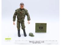 Action Marine Painted Head 12" GI Joe 1964 Hasbro Action Figure w/ Hat & Manual