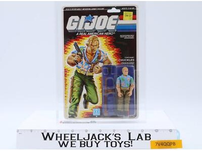 Chuckles CAS GRADED 80 80/85/85 GI Joe 34-Back 1987 Hasbro Figure NEW SEALED