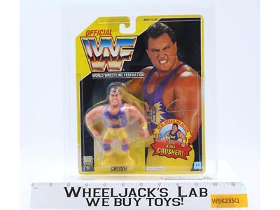 Crush CAS GRADED 85 85/90/85 WWF Series 7 1993 Hasbro Figure NEW SEALED