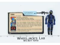 Cobra The Enemy V1.5 Swivel Arms 100% Complete G.I. Joe 1983 Hasbro Vintage