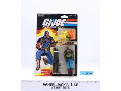 Roadblock GI Joe International Heroes 1995 Funskool RUSSIA Figure MOSC SEALED