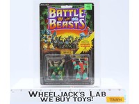 Dragoon Raccoon & Antic Anteater CAS GRADED 80 80/95/90 Battle Beasts NEW SEALED