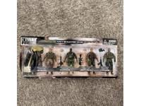 Navy Seals Fire Team 100% Complete Elite Force HALO 5 2014 BBI Action Figure Set
