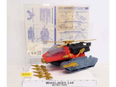 Destro's Dominator 100% Complete GI Joe 1990 Hasbro Action Figure Vehicle