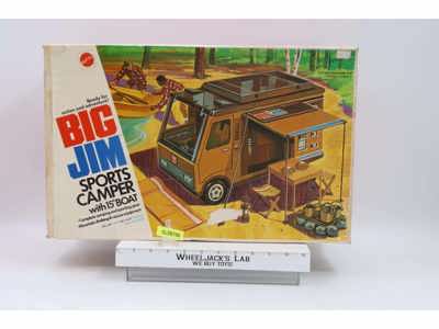 Sports Camper W/Boat Big Jim 1972 Mattel Vintage Action Figure Vehicle