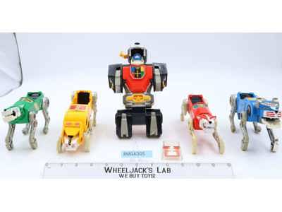 Lion Force Set Voltron Defender of the Universe 1984 LJN Robot Action Figure