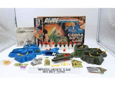 Cobra Battle Game W/ Box G.I. Joe 1982 Hasbro Vintage Board Game