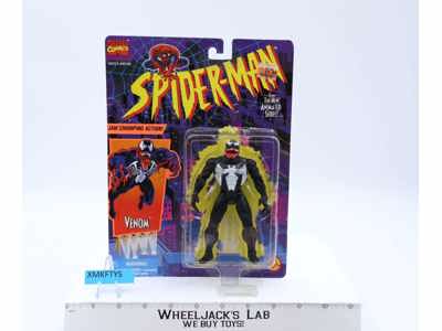 Venom Jaw Chomping Marvel Comics Spider-Man 1994 ToyBiz Figure NEW SEALED