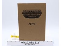Crita w/ Mailer MOSC NEW He-Man Classics MOTUC 2015 Mattel Action Figure