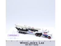 Mojorette NASA Semi Tractor w/ Trailer and Rocket Vintage Made in France