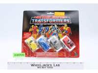 Race Car Patrol Micromaster 100% Complete W/Cardback + BUBBLE G1 Transformers