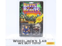 Squire Squirrel & Bludgeoning Bulldog CAS GRADED 80 80/90/90 Battle Beasts NEW