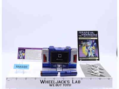 Soundwave 100% Complete WORKS Vintage 1984 G1 Transformers Hasbro Action Figure