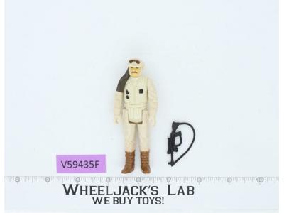 Hoth Rebel Commander 100% Complete ESB Star Wars 1980 Kenner Figure NO REPRO