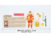 Blowtorch V1 100% Complete G.I. Joe 1984 Hasbro Vintage Action Figure
