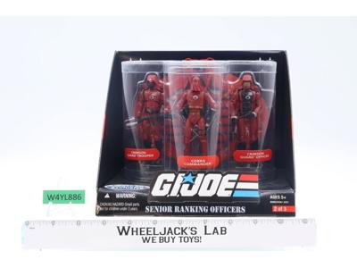 Senior Ranking Officers G.I Joe Toys R Us Exclusive 2007 Hasbro SEALED MISB