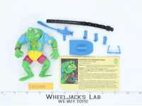 Genghis Frog 100% Complete Teenage Mutant Ninja Turtle TMNT Playmates 1989