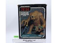 Rancor Monster 100% Complete W/Box Star Wars ROTJ 1984 Kenner Action Figure