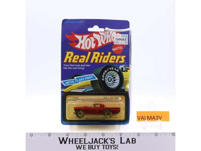 '57 T-Bird W/Metal Flake Paint Hot Wheels Real Riders Mattel Die Cast 1993 MOSC