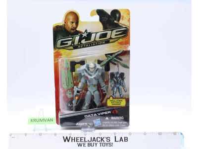 Data Viper G.I. Joe Retaliation 2012 Hasbro Action Figure Drone NEW MOSC SEALED