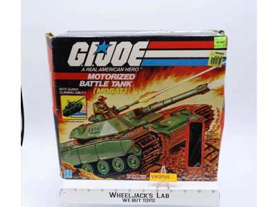 MOBAT Motorized Battle Tank W/Box GI Joe 1982 Hasbro Action Figure Vehicle