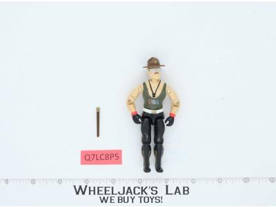 Sgt. Slaughter V1 100% Complete G.I. Joe 1985 Hasbro Vintage Action Figure