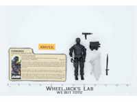 Snake Eyes & Timber V2 100% Complete G.I. Joe 1985 Hasbro Vintage Action Figure