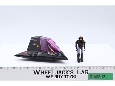 Shadow Parasite W/ LT. Magg Complete Starcom 1986 Coleco Action Figure Vehicle