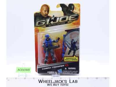 Cobra Trooper G.I. Joe Retaliation 2011 Hasbro NEW MOSC Action Figure Parachute