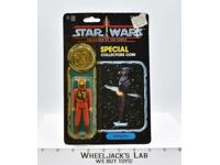 B-Wing Pilot W/Coin 92 Back Star Wars POTF Kenner Action Figure MOSC SEALED
