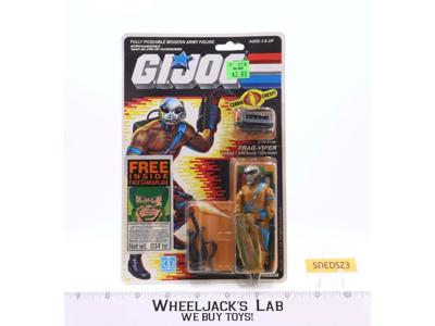 Frag Viper GI Joe 1989 Hasbro Vintage Action Figure NEW MOSC SEALED