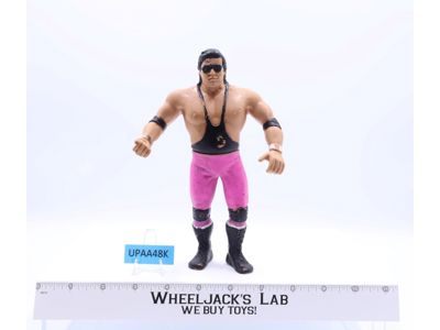 Bret Hart 1986 WWF LJN Titan Sports 8" Vintage Wrestling Action Figure