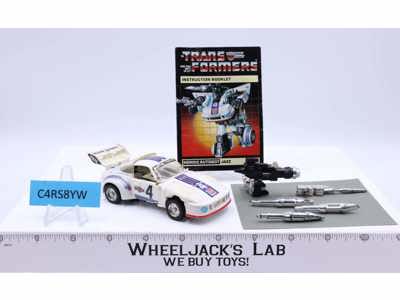 Jazz 100% Complete Vintage 1984 G1 Transformers Hasbro Action Figure