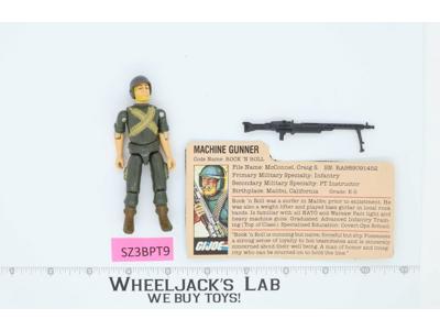 Rock 'N Roll V1 Straight Arm 100% Complete G.I. Joe Hasbro 1989 Vintage Figure
