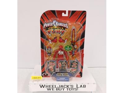 Animalized Tiger Ranger Complete Power Rangers Jungle Fury 2007 Bandai Figure