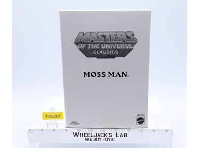 Moss Man w/ Mailer MOSC NEW He-Man Classics MOTUC 2009 Mattel Action Figure