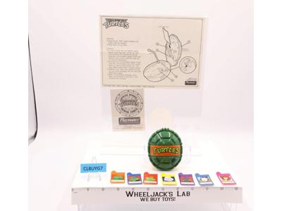 Teenage Mutant Ninja Turtles Comm Communicator & 7 Cards Playmates 1991 Vintage
