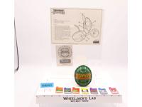 Teenage Mutant Ninja Turtles Comm Communicator & 7 Cards Playmates 1991 Vintage
