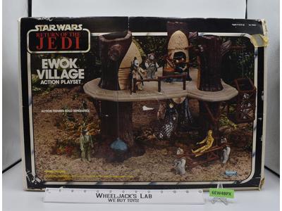 Ewok Village Star Wars ROTJ 1983 Kenner Vintage Action Figure Playset