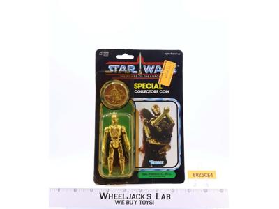 C-3PO Removable Limbs 92 Back Star Wars POTF 1984 Kenner NEW MOSC SEALED