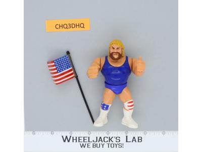 Hacksaw Jim Duggan 100% Complete WWF WWE Hasbro Wrestling 1993 Titan Sports