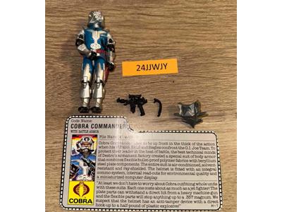 Cobra Commander V3 100% Complete G.I. Joe 1987 Hasbro Vintage Action Figure